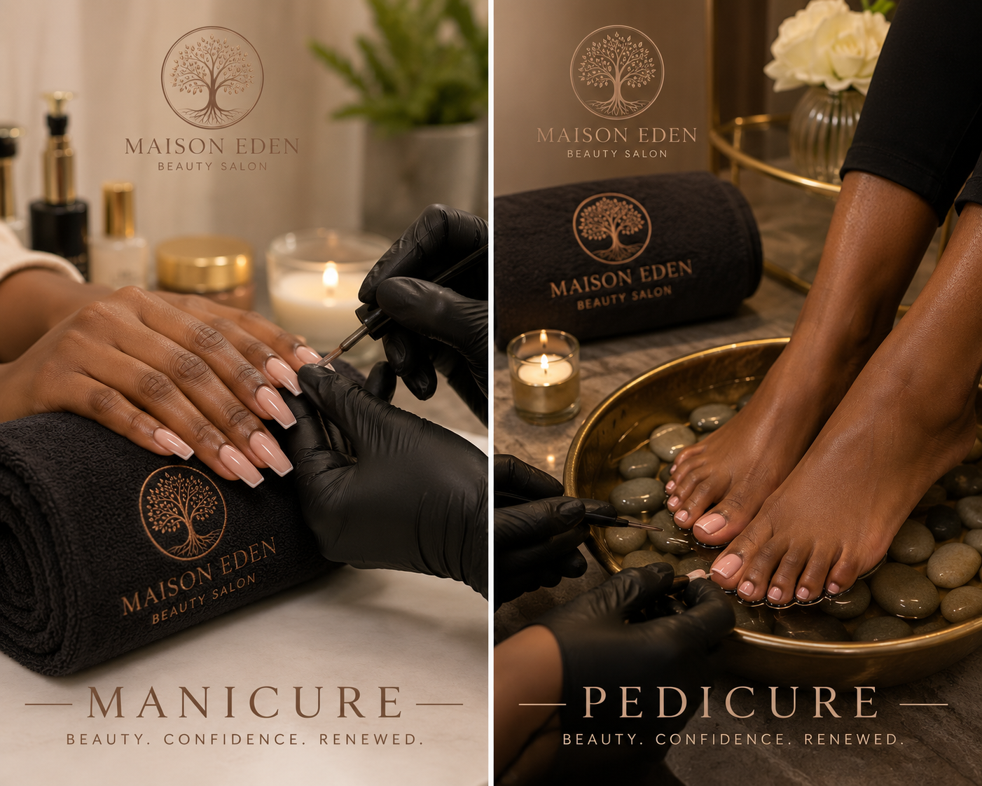 Pedicure and Manicure